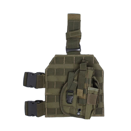 Police Molle Leg Olive Drab gun Holster