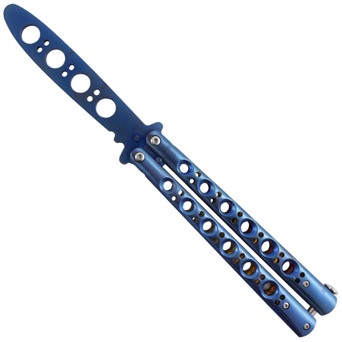 Balisong Training Knife - Blue
