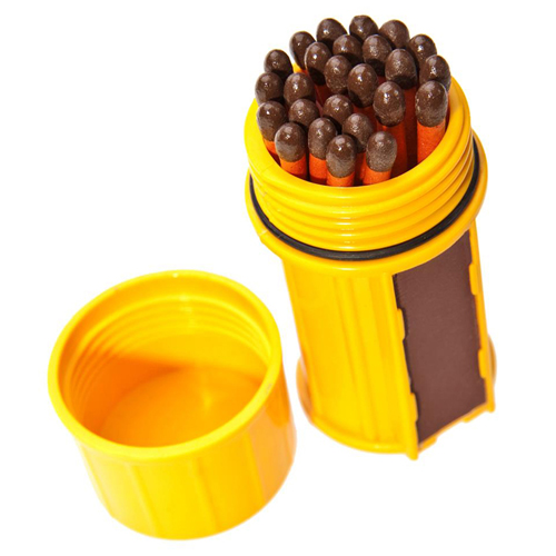 Industrial Revolution MT-SM-CONT Stormproof Match Kit - Yellow