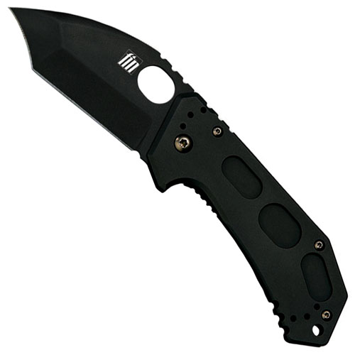 Ka-Bar Fin Frame Lock with Hawkbill Tanto Plain Edge Folding Knife