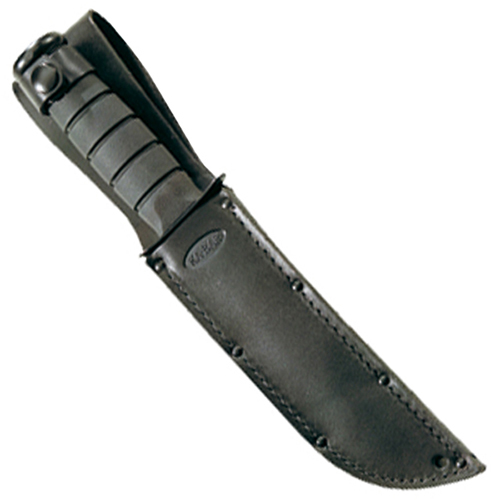 Ka-Bar 3-1256S-4 Black USA Logo Leather Sheath