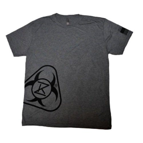 Ka-Bar 1731-XXL Zombie T-Shirt, Gray-Xx-Large