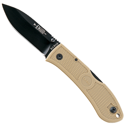 Ka-Bar Dozier Folding Hunter-Coyote Brown-Cp