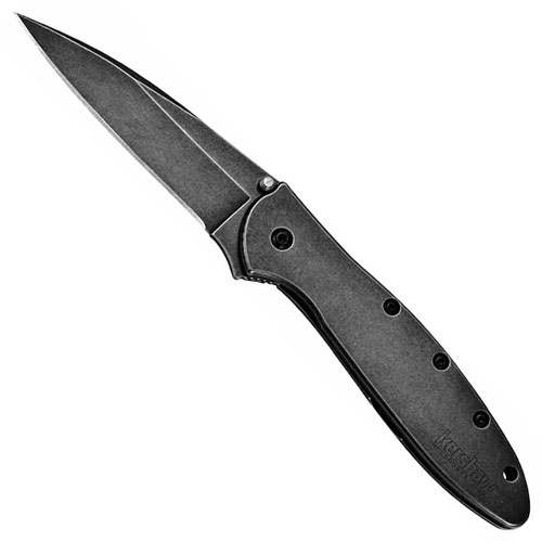 Kershaw Leek Blackwash Assisted Folding Knife