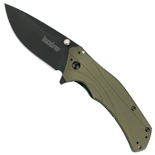 Kershaw Knockout Folding Knife - Olive Black
