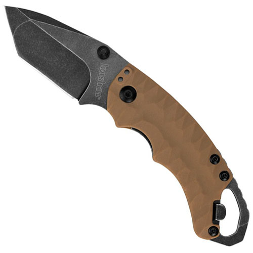 Kershaw Shuffle II Tanto Liner Lock Tan Folding Knife