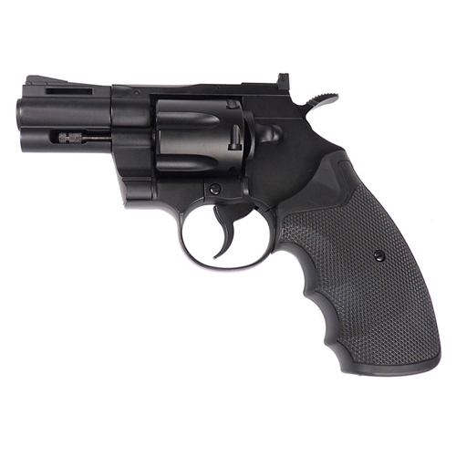 KWC KC66DHN 2.5 Inch Barrel Black Airsoft Revolver