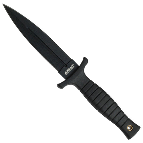 MTech USA Dual Edge Fixed Blade Knife - Black