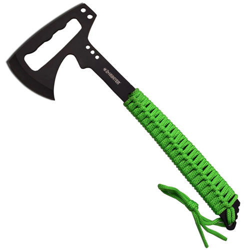 Z Hunter ZB-AXE10 13.8 Inch Green Cord Wrapped - Axe
