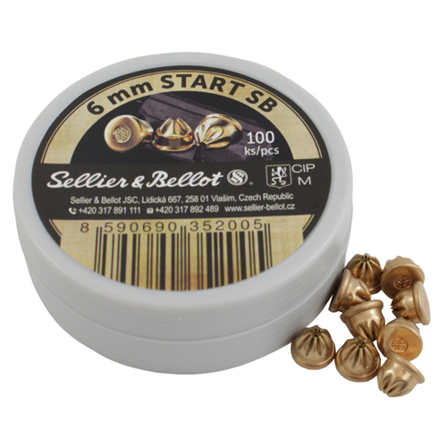 .22 Caliber (6mm) Crimped Starting Blanks