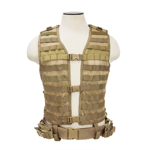 Ncstar Molle Tan Large Pals Vest
