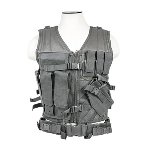 NcSTAR Large Tactical Vest - Urban Gray