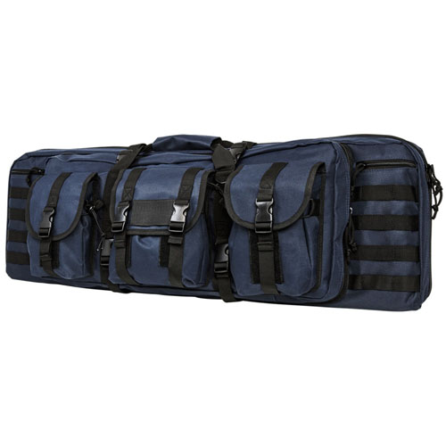 NcStar 36 Inch Blue With Black Trim Double Carbine Case