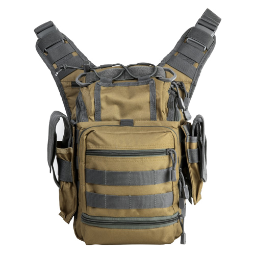 NcStar First Responders Tan With Urban Gray Utility Bag