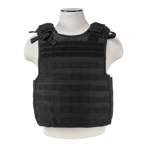 NcStar Quick Release Black Plate Carrier Vest