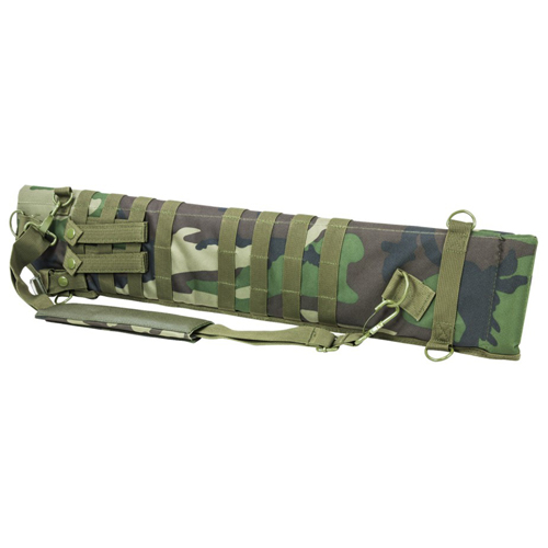 Vism Tactical Shotgun Scabbard - Woodland Camo