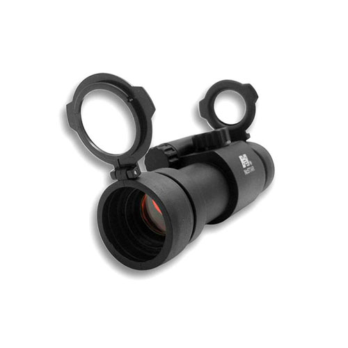 Ncstar 1x30 Red Dot Pop Lens Cap Sight Weaver Ring