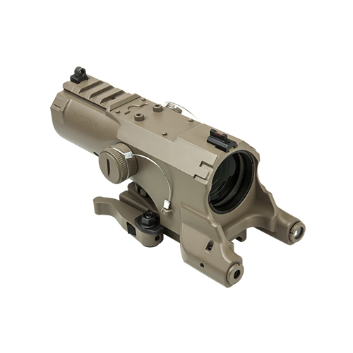 NcStar Eco Tan 4 X 34 Scope With Green Laser And Nav Led