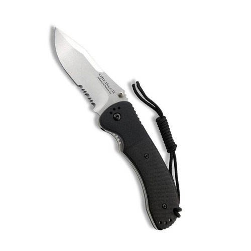 OKC JPT 3R Drop Point Black Round Handle SS