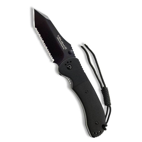 OKC JPT 4R Tanto Black Round Handle BS