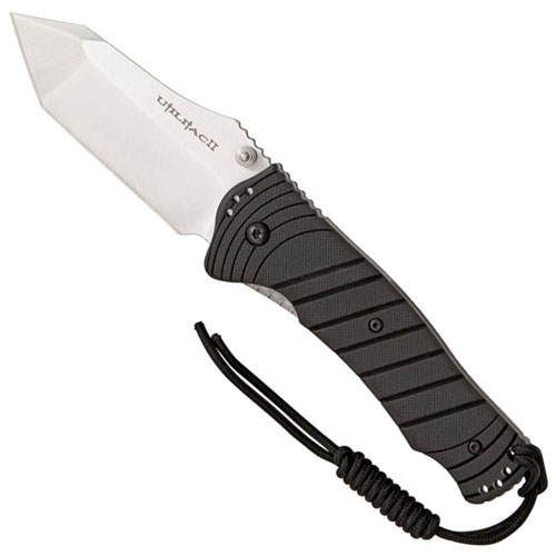OKC JPT-4S Tanto BLK Square Handle SP Folding Knife