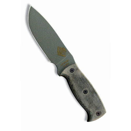 OKC RBS Afghan Black Micarta Knife