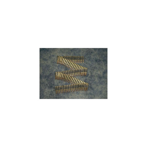 M60 .308 Brass Bullet Belt With Copper Tips Blk.Links