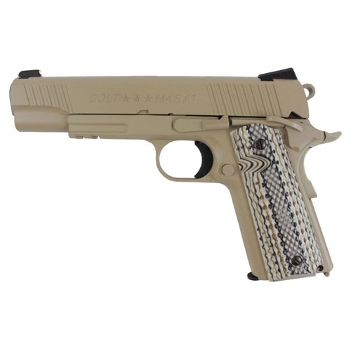 Colt 1911 Rail Gun Airsoft gun (Desert Tan)