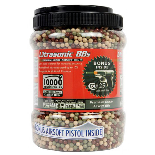 Ultrasonic Airsoft BBs & gun Set
