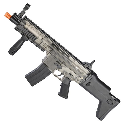 FN Herstal SCAR-L Spring Airsoft Rifle Clear