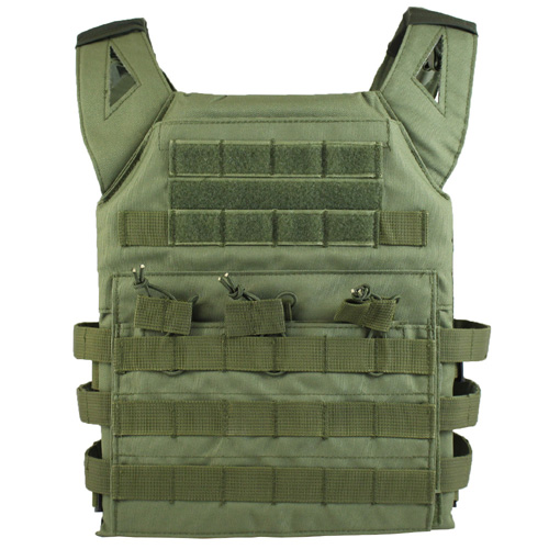 Protective Tactical Plate Carrier (Olive Drab)