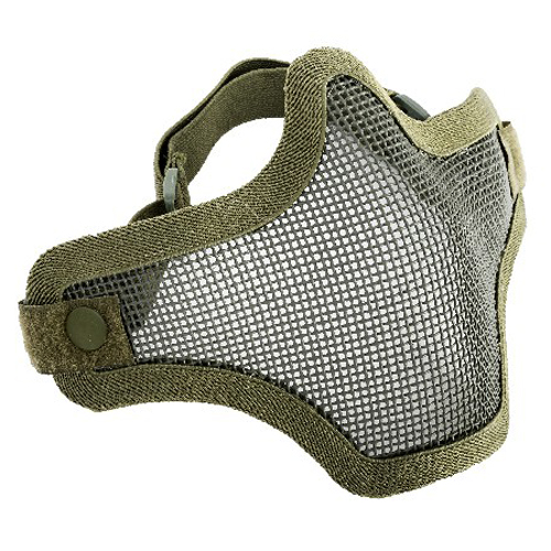 Half Airsoft Mask (Olive Drab)