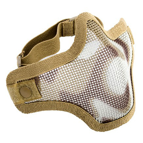 Half Airsoft Mask (Desert Camo)