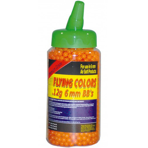 .12g Flying Colors Orange Airsoft BBs - 2000ct