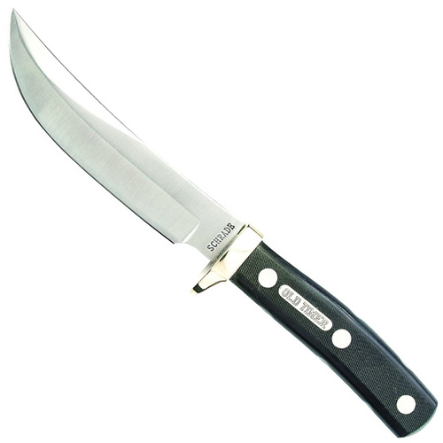 Schrade 9 1/2 inch Woodsman with Leather Sheath