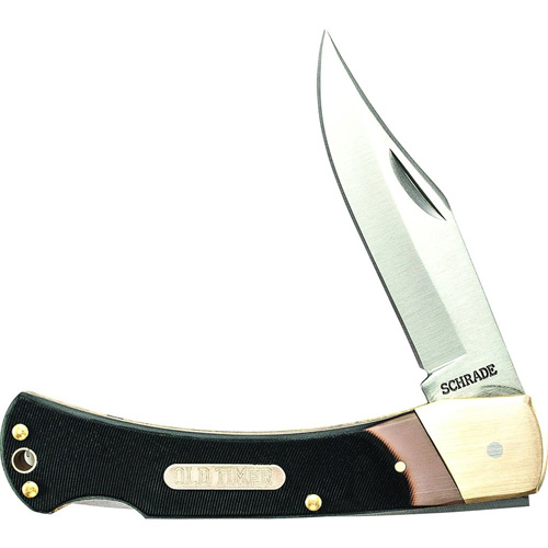 Schrade Golden Bear 5 Inches Closed Lockback With Nylon Sheath