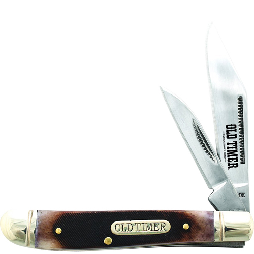 Schrade OT Dog Leg Jack Mirror Multi Folding Knife