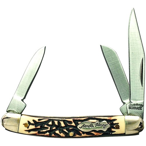 Schrade J.R. 2 3/4 Inches Folding 3 Blade