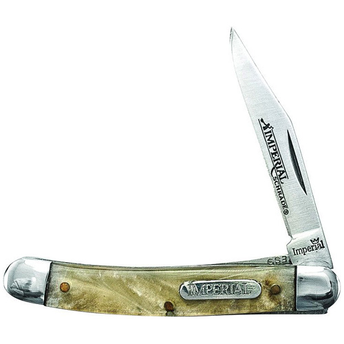 Schrade Imperial 18OT With Cracked Ice Handle Pocket Knife