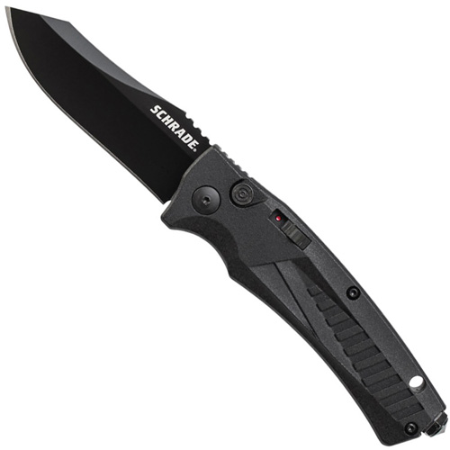 Schrade Push Button Lock 3.16 Inch Folding Knife