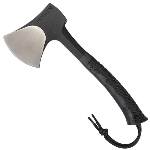 Schrade Full Tang TPR Rubber Handle Hatchet Axe