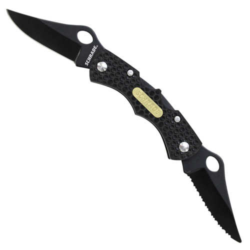 Schrade Double Lockback Dual-Blade Folding Knife
