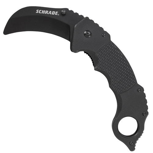 Schrade Trainer Karambit Folding Knife Liner Lock