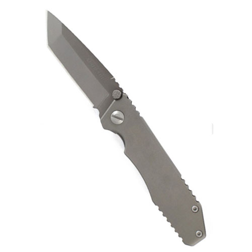 Schrade Tanto Frame Lock Titanium Coated 9Cr18Mov Steel