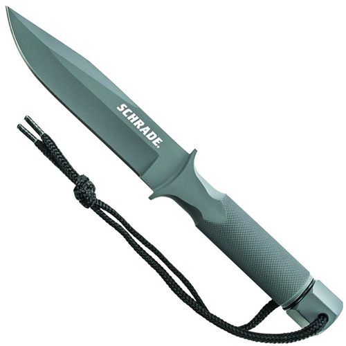 Schrade Extreme Survival One-Piece Steel Special Forces Fixed Blade Knife