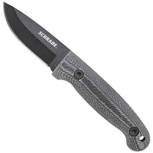 Schrade Small Frontier Knife Black Stonewash