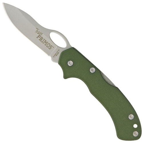 Schrade Primos Lockback Folder Stainless Drop Point Blade Knife