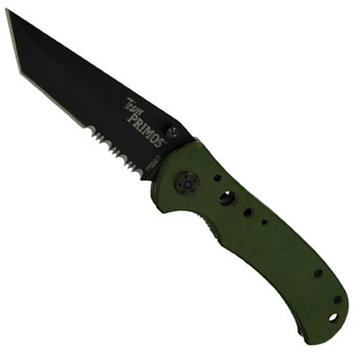 Schrade Primos Linerlock Tanto Blade Folding Knife