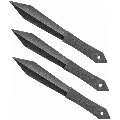 Schrade 10 InchThrowing Knife Set - 3 Piece