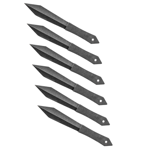 Schrade 8 Inch Throwing Knife Set - 6 Piece